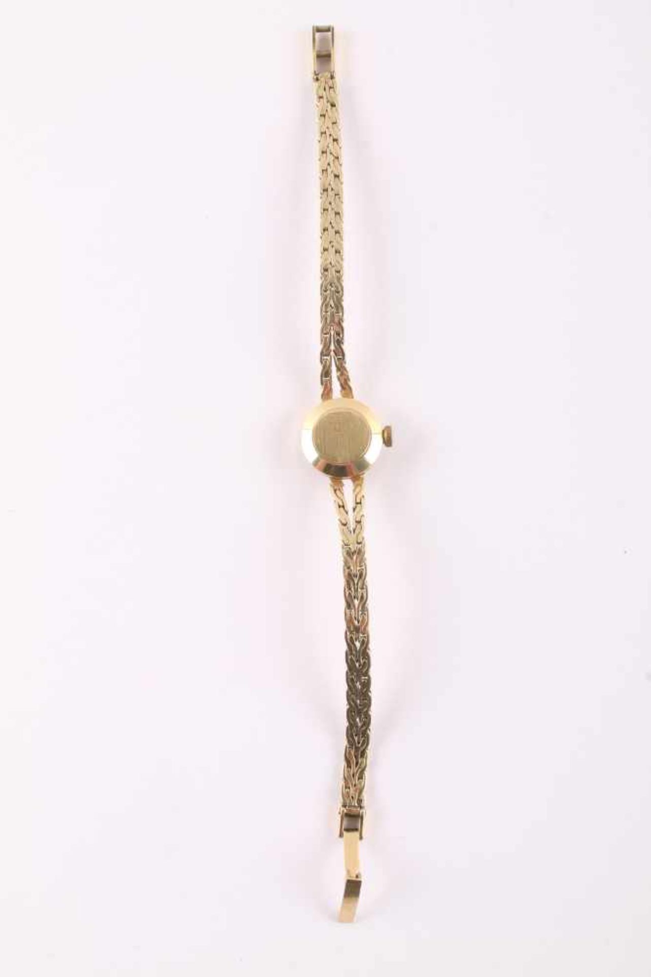 585 Gold Damenuhr mit Goldarmband, Firma Otha, 14C gold ladies watch with gold bracelet, - Bild 8 aus 9