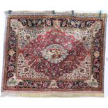 Ghom Seidenteppich, persian silk carpet,