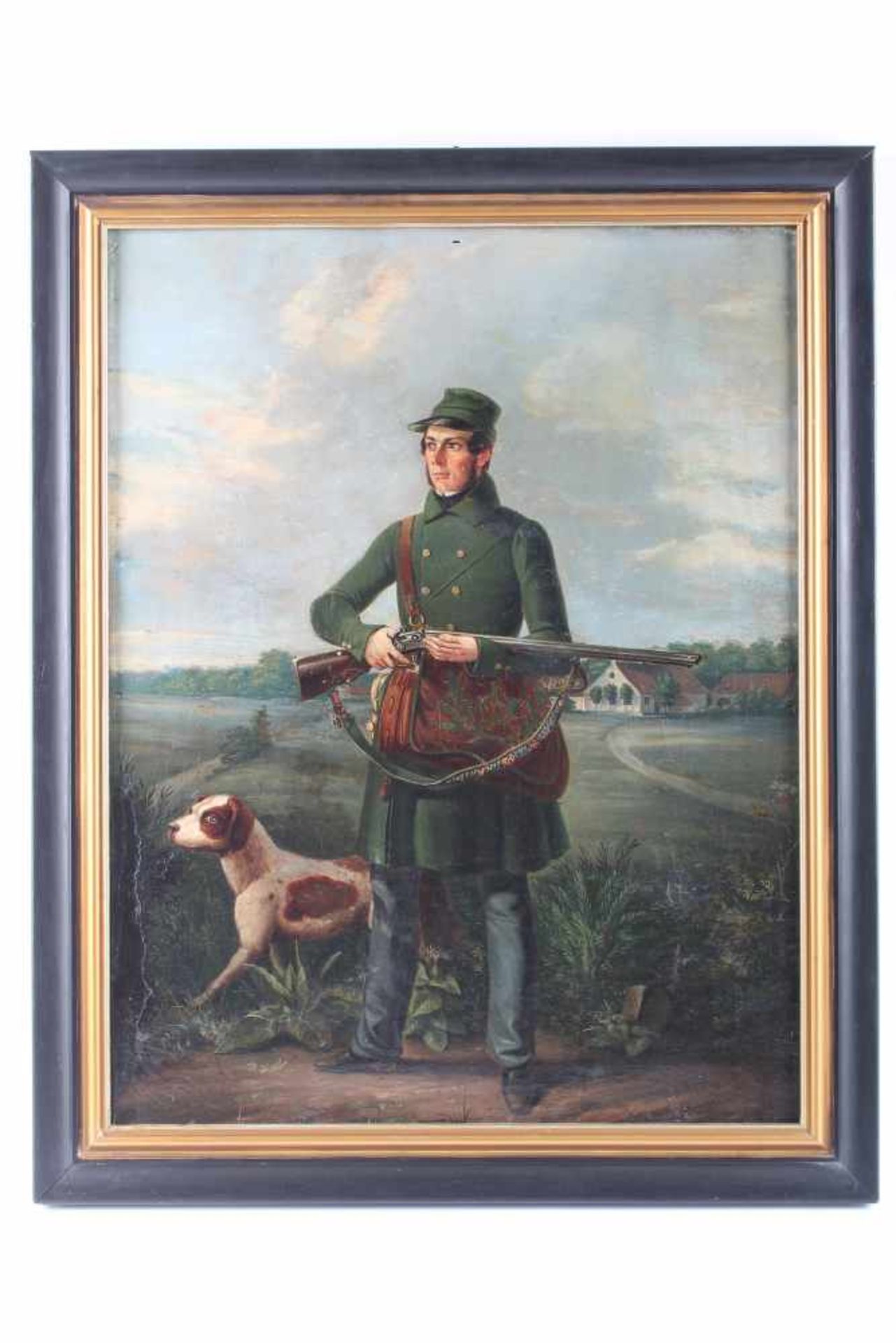 Jäger der Honschaft Heulesheim 1836, Monogrammist HK, Hunter, - Image 2 of 6