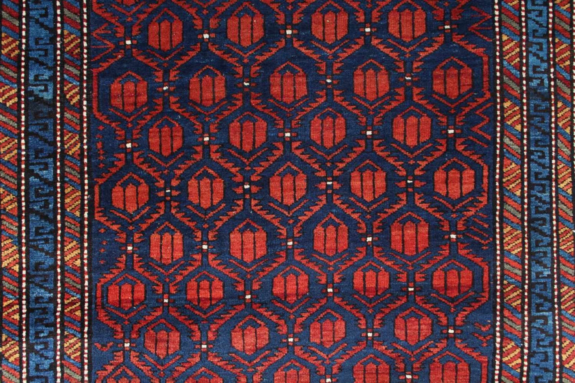 Antiker Tschi - Tschi Kaukasus Teppich, antique kazak carpet, - Bild 6 aus 9