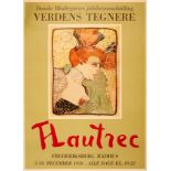 Advertising Poster Toulouse Lautrec Exhibition