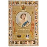 Propaganda Poster Queen Elizabeth Coronation Regalia Majesty