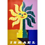Travel Poster Holiday in Israel Abram Games