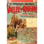 Travel Poster Rhone Valley France PLM Railway