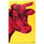 Advertising Poster Andy Warhol Cow Pop Art