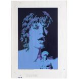 Advertising Poster Music Mick Jagger Peter Marsh UK