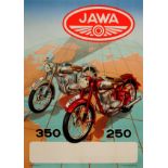 Advertising Poster Jawa Motorbikes 350 250