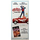 Movie Poster Grease Travolta Newton John
