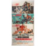 Movie Poster James Bond Thunderball Sean Connery