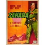 Movie Poster Sahara Humphrey Bogart