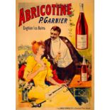 Advertising Poster Abricotine Liqueur Belle Epoque