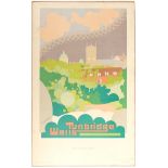 Travel Poster Tunbridge Wells British London Transport Underground