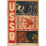 Travel Poster Intourist USSR Country Of 189 People Zhukov