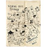 WWII POW Stalag 344 Germany Poster