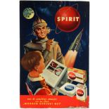 Advertising Poster American Spirit Spaceman Rocket Tobacco Morgen Gebeurt Het