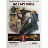 Movie Poster James Bond Goldfinger France
