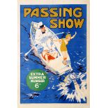 Advertising Poster Passing Show Gilbert Wilkinson