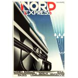 Travel Poster Nord Express Art Deco Cassandre