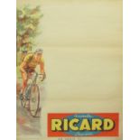 Sport Poster Tour de France Cycling Ricard