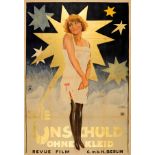 Movie Poster The Innocence Without A Dress Flapper
