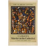 Movie Poster Murder In Cathedral TS Eliot