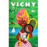 Travel Poster Vichy France