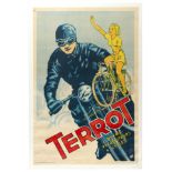 Advertising Poster Terrot Motorcycle Bicycle France