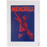 Advertising Poster Music Jimi Hendrix Peter Marsh UK