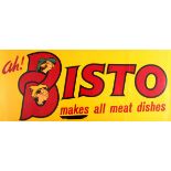 Advertising Poster Bisto Makes All Meat Dishes
