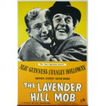 Movie Poster The Lavender Hill Mob Alec Guinness Stanley Holloway UK