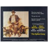 Movie Poster Spikes Gang Lee Marvin UK Quad Western