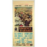Movie Poster Lawrence of Arabia Italy 1963