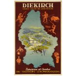 Travel Poster Diekirch Luxembourg