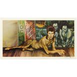 Advertising Poster David Bowie Diamond Dogs Peellaert USA