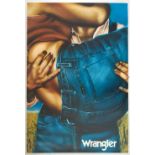 Advertising Poster Wrangler Jeans Couple