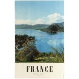 Travel Poster France Le Lac Annecy Alpes