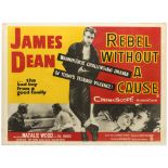Movie Poster Rebel Without a Cause James Dean UK Quad