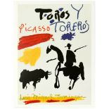 Advertising Poster Pablo Picasso Toros y Toreros