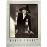 Advertising Poster Photograph Exhibition P Horst Hat Signed