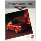 Advertising Poster Porche 911 964 Carrera 4