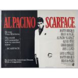 Movie Poster Scarface Al Pacino UK Quad