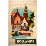 Travel Poster Monnickendam Holland