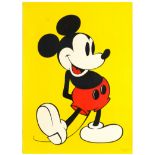 Advertising Poster Mickey Mouse Walt Disney Popart