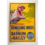 Advertising Poster Ringling Bros Barnum Bailey Circus