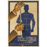 Advertising Poster Tailor Men Fashion Custom Clothing France