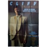Advertising Poster Cliff Richard EMI Record Dressed for the Occasion