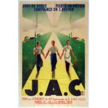 Propaganda Poster Young Catholic Farmers Association France Joie De Vivre