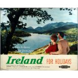 Original Travel Poster Ireland for Holidays British Railways
