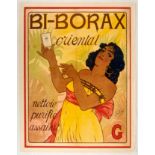 Original Advertising Poster Bi-Borax Oriental Cleaning Products