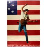 Original Sport Poster Born in the USA Bruce Springsteen